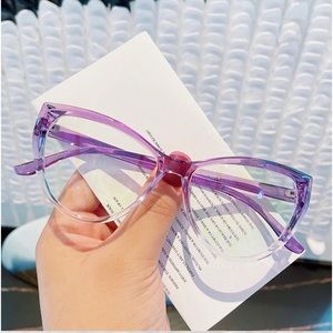 Women Cat Eye Frame Glasses Anti Reflection Eye Glasses Reading Optical Glass.